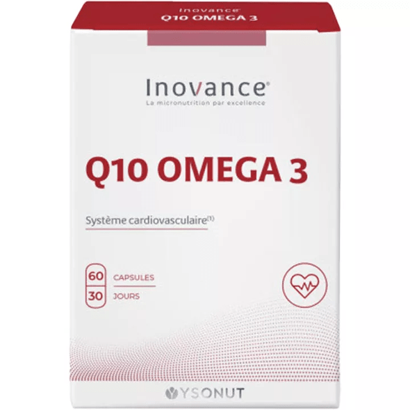 Inovance Q10 Omega 3 cardiovascular balance 60 capsules - TrustMedUSA