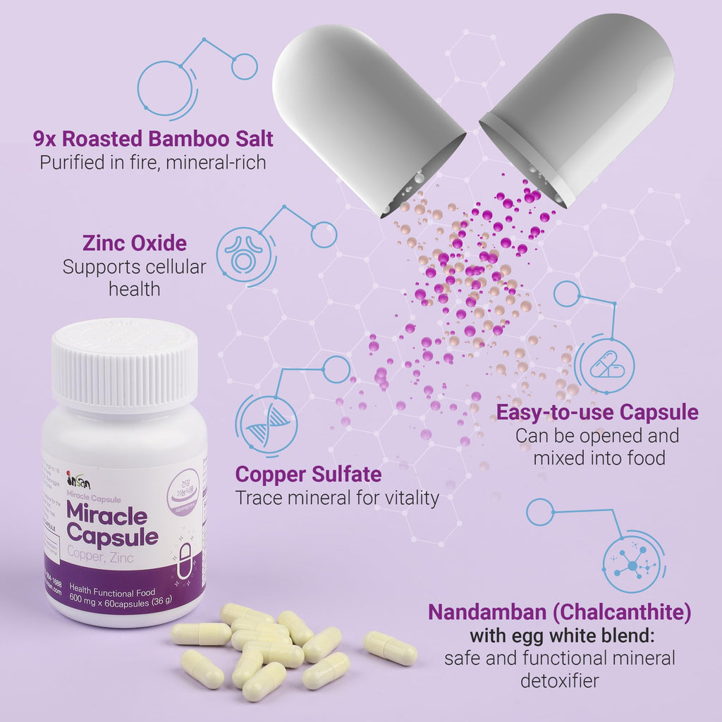 INSANORIGINS Miracle Capsule Immune Defense Support Supplement 18g (600mg - 30 Capsules) [Starter Pack] - TrustMedUSA