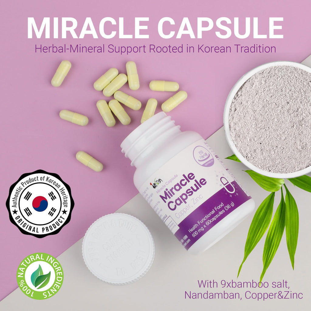 INSANORIGINS Miracle Capsule Immune Defense Support Supplement 18g (600mg - 30 Capsules) [Starter Pack] - TrustMedUSA