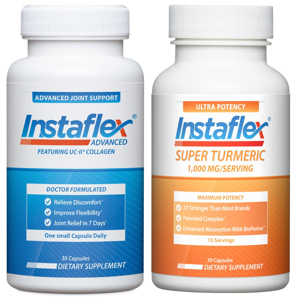 Instaflex Advanced Joint Support and Super Turmeric with Bioperine - TrustMedUSA