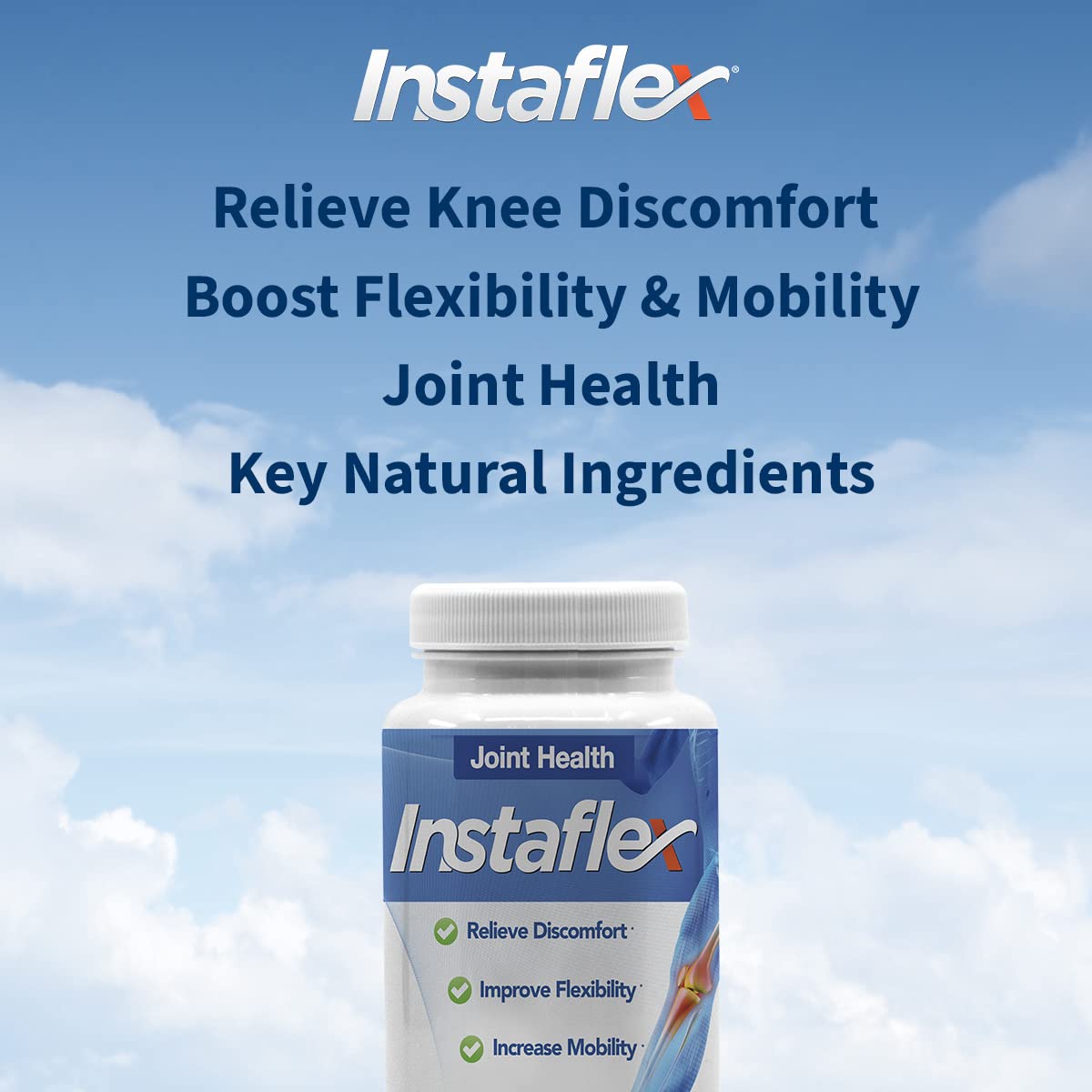 Instaflex Joint Support Supplement for Men and Women - Glucosamine, MSM, White Willow, Turmeric, Ginger, Cayenne, Hyaluronic Acid - 42 Capsules - TrustMedUSA