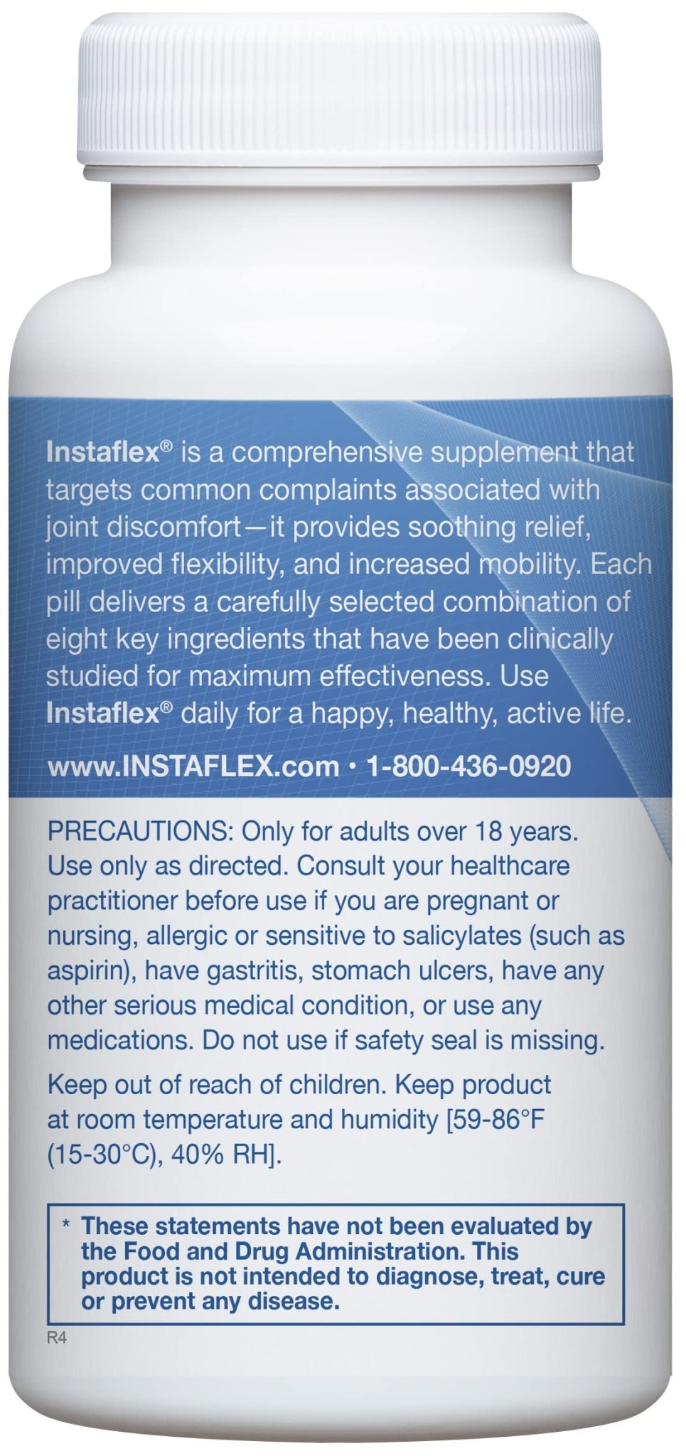 Instaflex Joint Support Supplement for Men and Women - Glucosamine, MSM, White Willow, Turmeric, Ginger, Cayenne, Hyaluronic Acid - 42 Capsules - TrustMedUSA