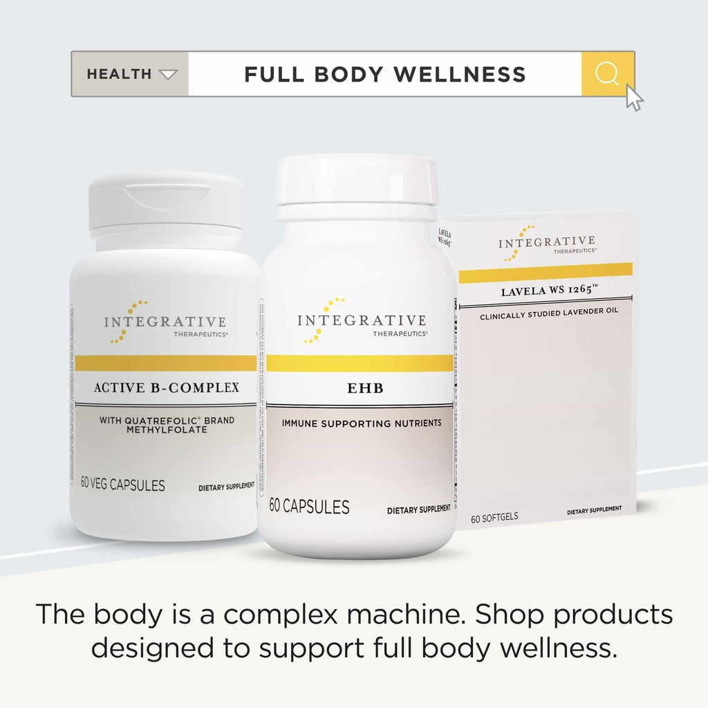 Integrative Therapeutics EHB - Immune Support Supplement with Vitamins A, C & B6* - Mineral Support with Zinc - Dairy-Free & Gluten-Free - 60 Capsules (20 Servings) - TrustMedUSA