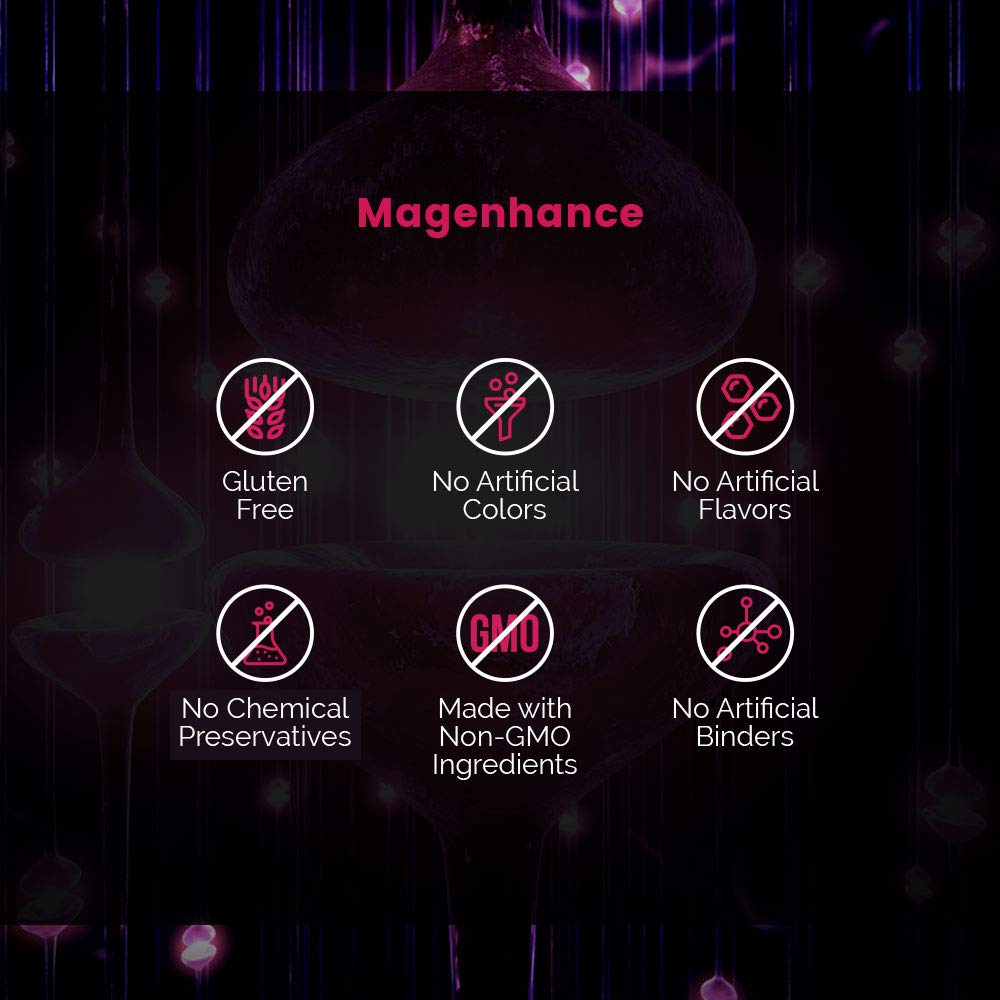 Intelligent Labs MagEnhance Magtein Magnesium Complex Supplement L-Threonate with Magnesium Glycinate and Taurate, 90 Capsules - TrustMedUSA