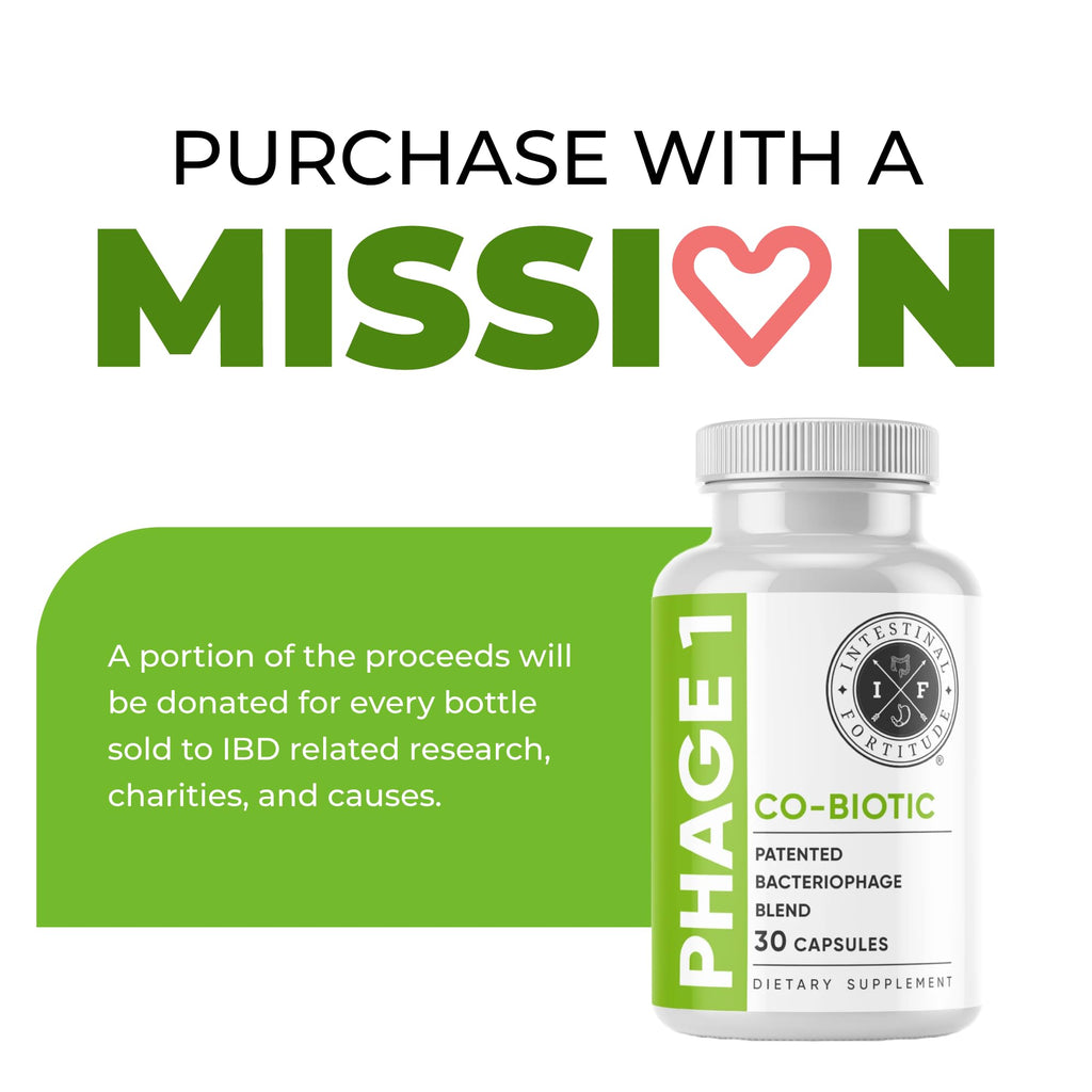 Intestinal Fortitude Phage 1 - Ultimate Gut Health Supplement, Total Restore Intestinal Defense, Patented Bacteriophage Blend for Gut Support, Digestive & Immune System Health, Destroy Bad Bacteria - TrustMedUSA