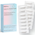 Intimate Moisturizer, Vaginal Suppository for Dryness & Discomfort, Feminine Long Lasting Hydration Support with Hyaluronic Acid and Natural Herbs - PH Balance, Estrogen and Drug Free (24 Inserts) - TrustMedUSA