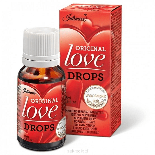 Intimeco Original Love Drops 15ml - Original erotic sensations - TrustMedUSA