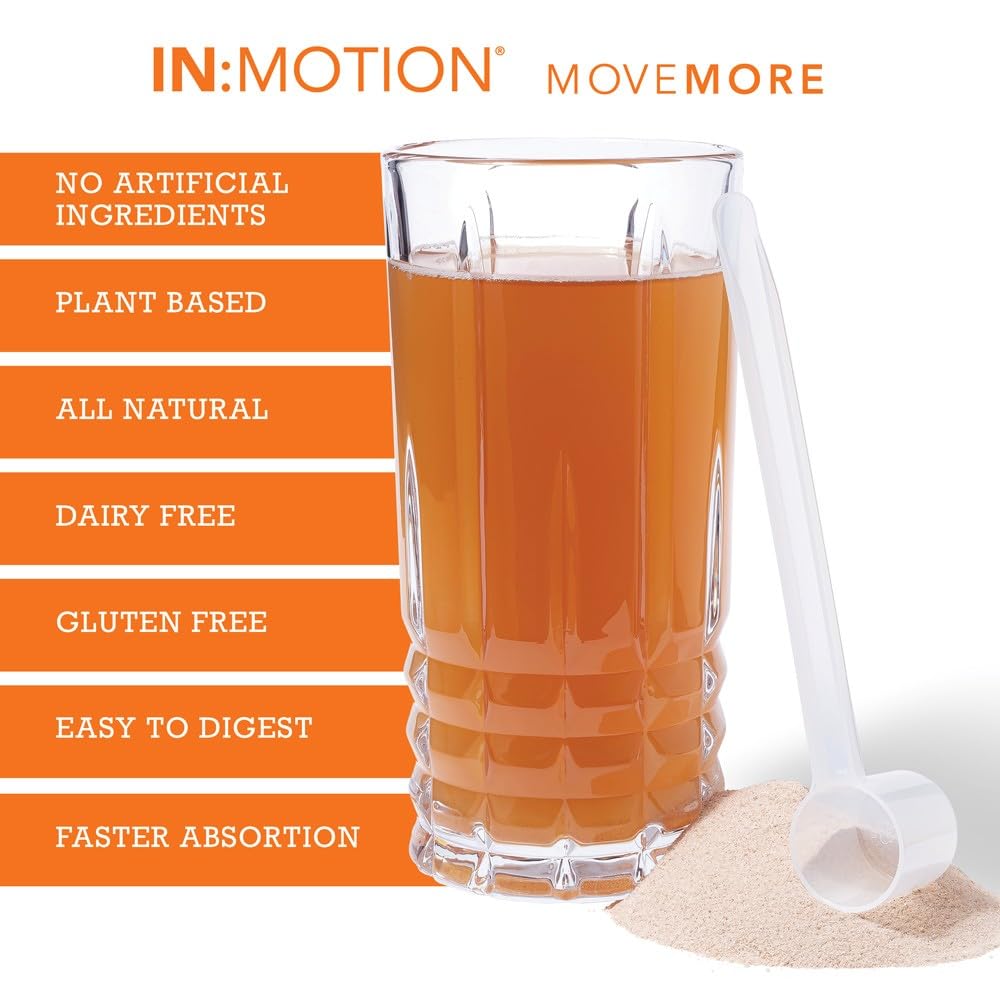 in:TotalWellness - in:Motion Natural Herbal Formula, 20 Serving Pouch, Corydalis, Tumeric, Ginger + 9 More ADAPTOGEN Herbs, Citrus Berry Flavor, 1 Count - TrustMedUSA