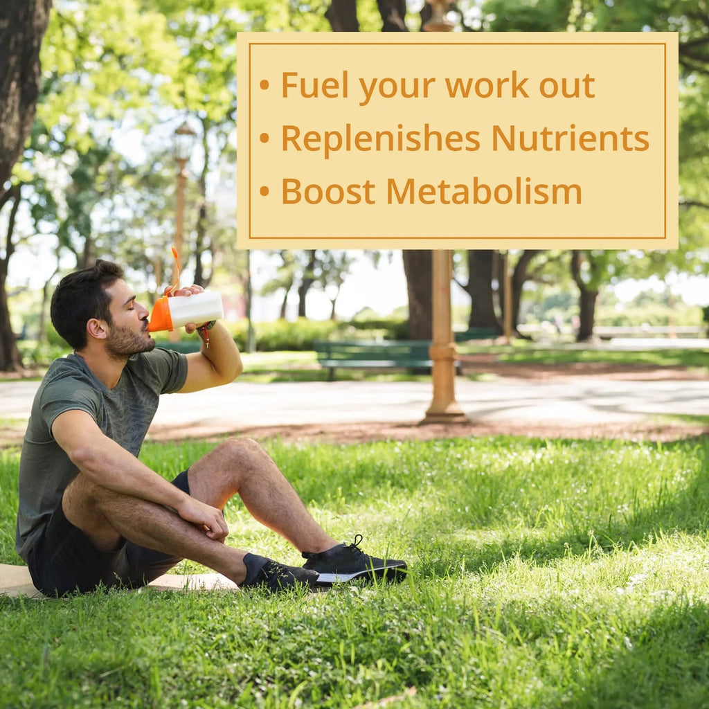 INVIGOR8 Superfood Grass Fed Whey Protein Isolate Shake Himalayan Salted Caramel - TrustMedUSA
