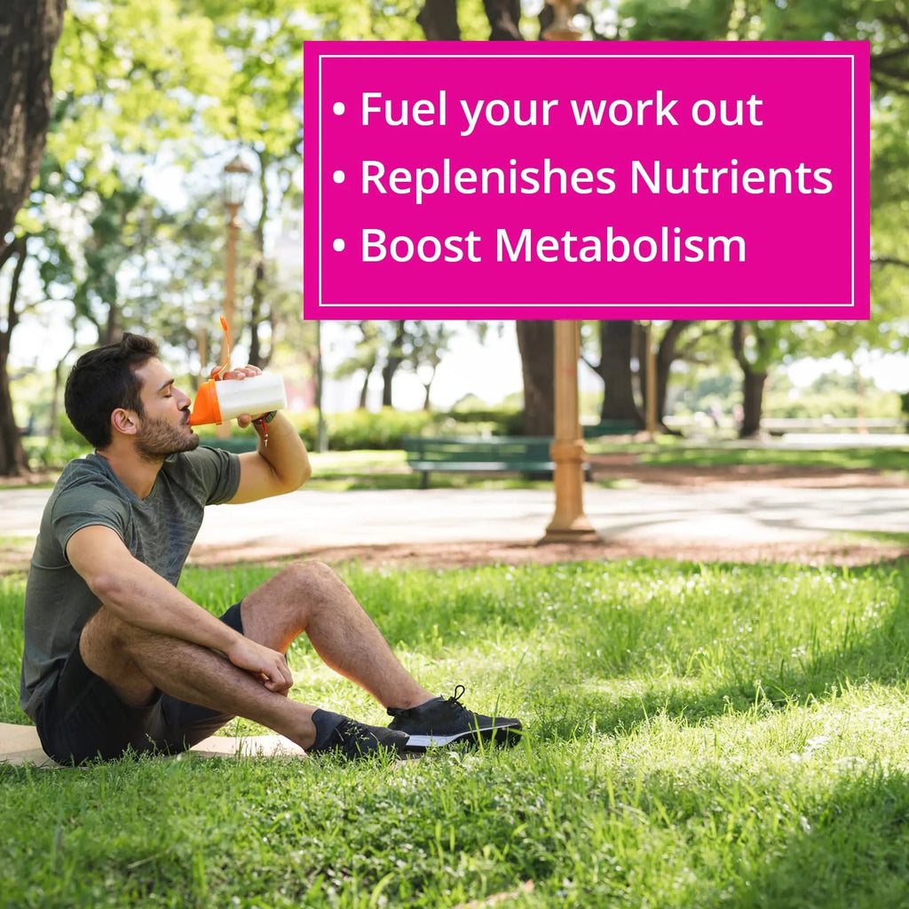 INVIGOR8 Superfood Grass Fed Whey Protein Isolate Shake Natural Strawberry Gluten-Free - TrustMedUSA