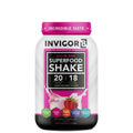 INVIGOR8 Superfood Grass Fed Whey Protein Isolate Shake Natural Strawberry Gluten-Free - TrustMedUSA