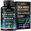 Irish Sea Moss | Black Seed Oil | Ashwagandha | Burdock | Chlorophyll | Supergreens - TrustMedUSA