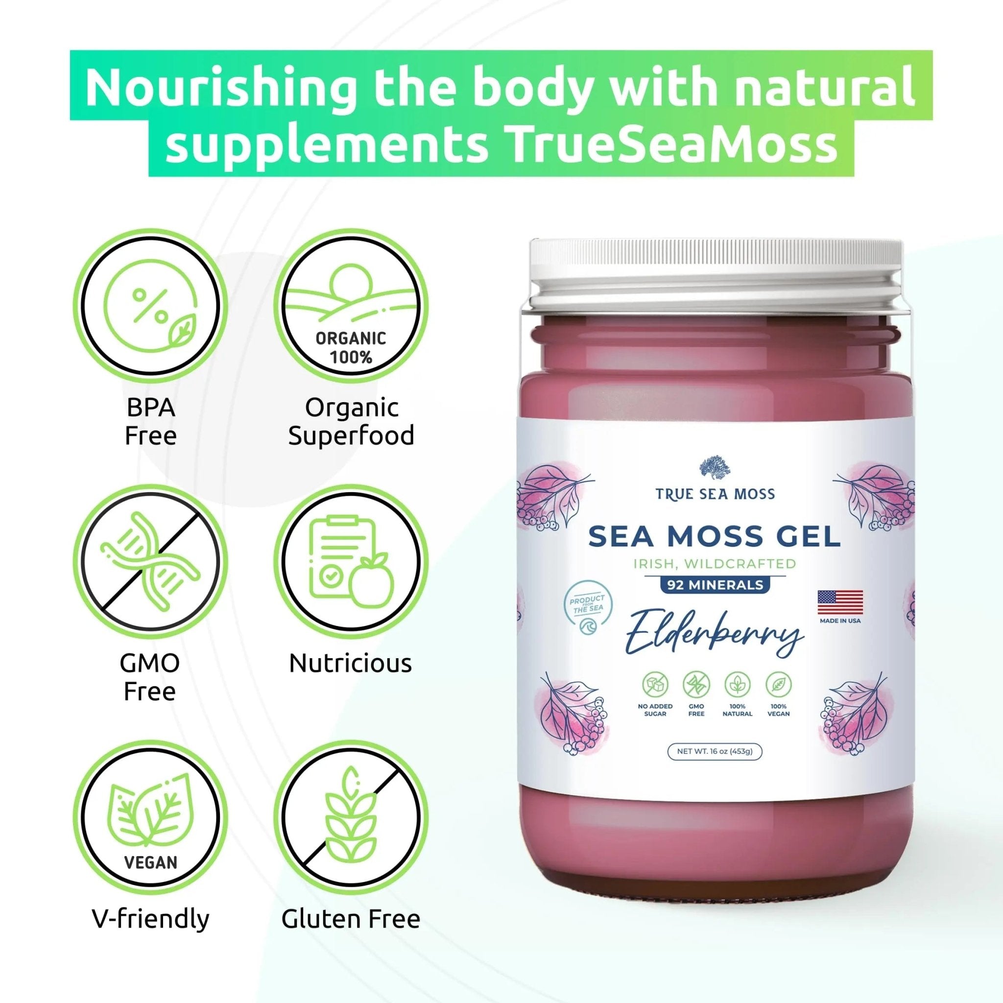 Irish Sea Moss Gel - TrustMedUSA