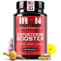 Iron Brothers Men’s Testosterone Support Supplement – Tribulus, Tongkat Ali, Ashwagandha & DIM – Daily Performance & Vitality Formula – with Fenugreek & Zinc – 30 Day Cycle – 90 Capsules - TrustMedUSA