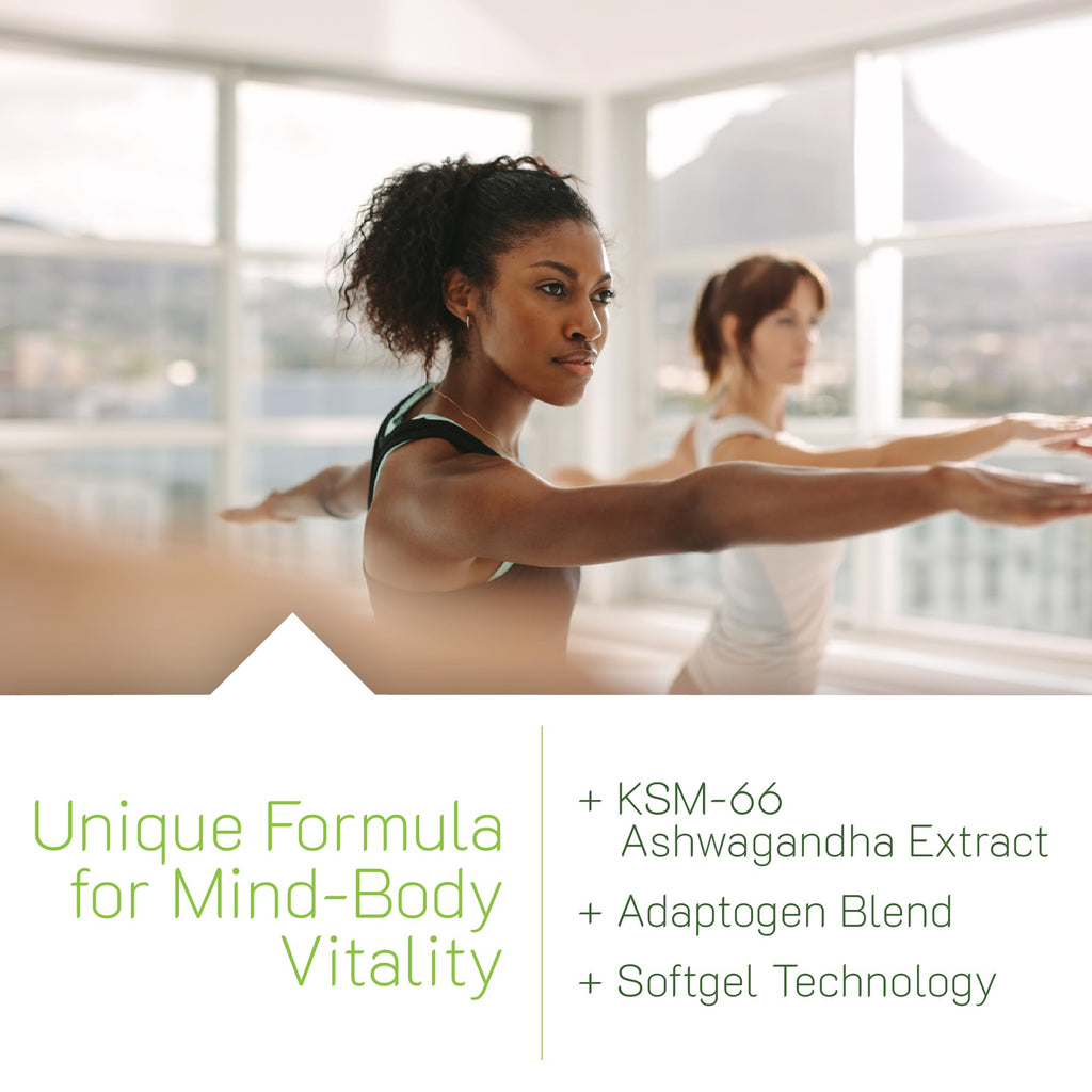 Irwin Naturals Extra Strength Ashwagandha - 60 Liquid Softgels - Helps Boost Physical & Mental Performance - with Turmeric & Milk Thistle - TrustMedUSA