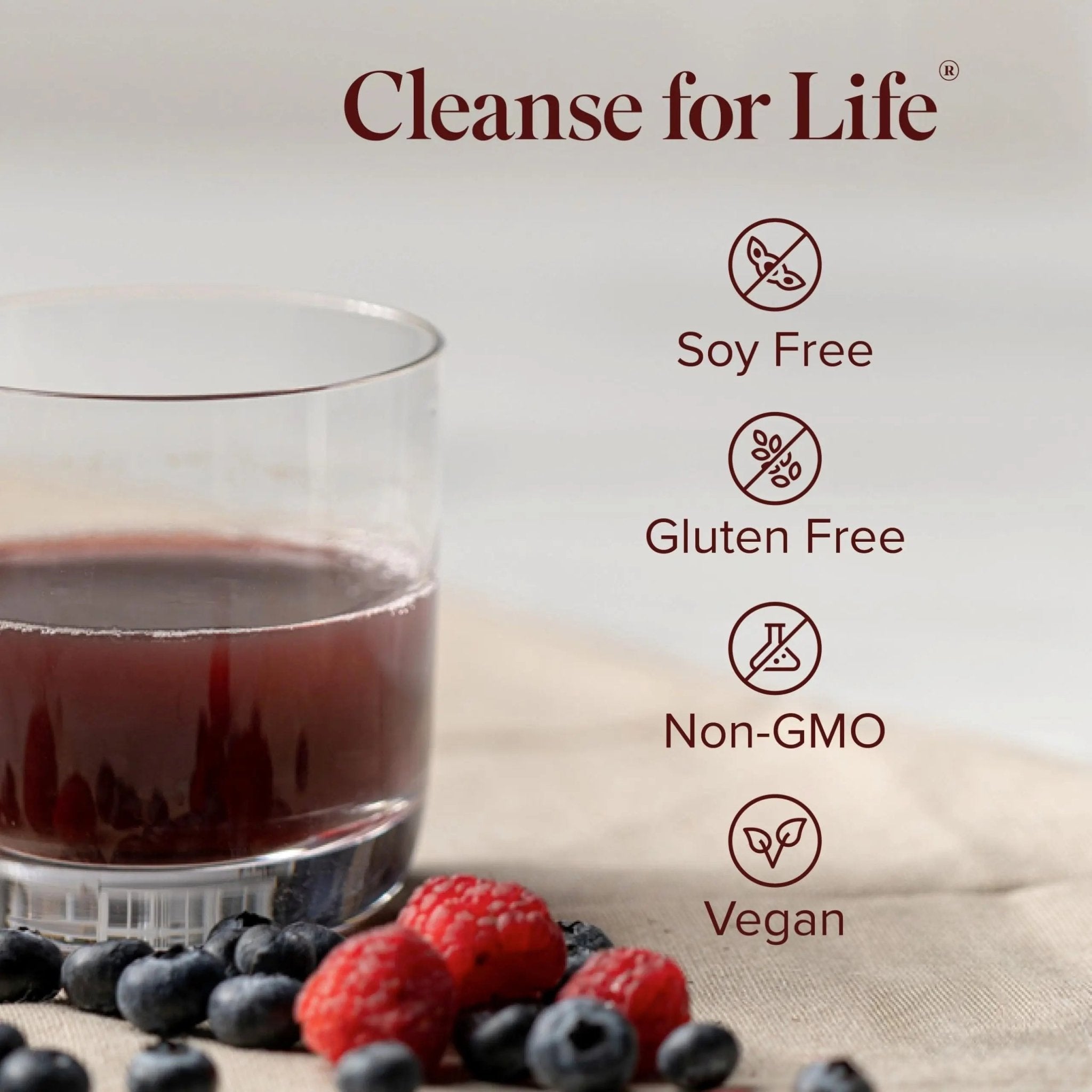 Isagenix Cleanse for Life - Powder Supplement for Cleanse Drink with No Laxatives or Diuretics - Support Metabolism with Vitamin B12 & Niacin - TrustMedUSA