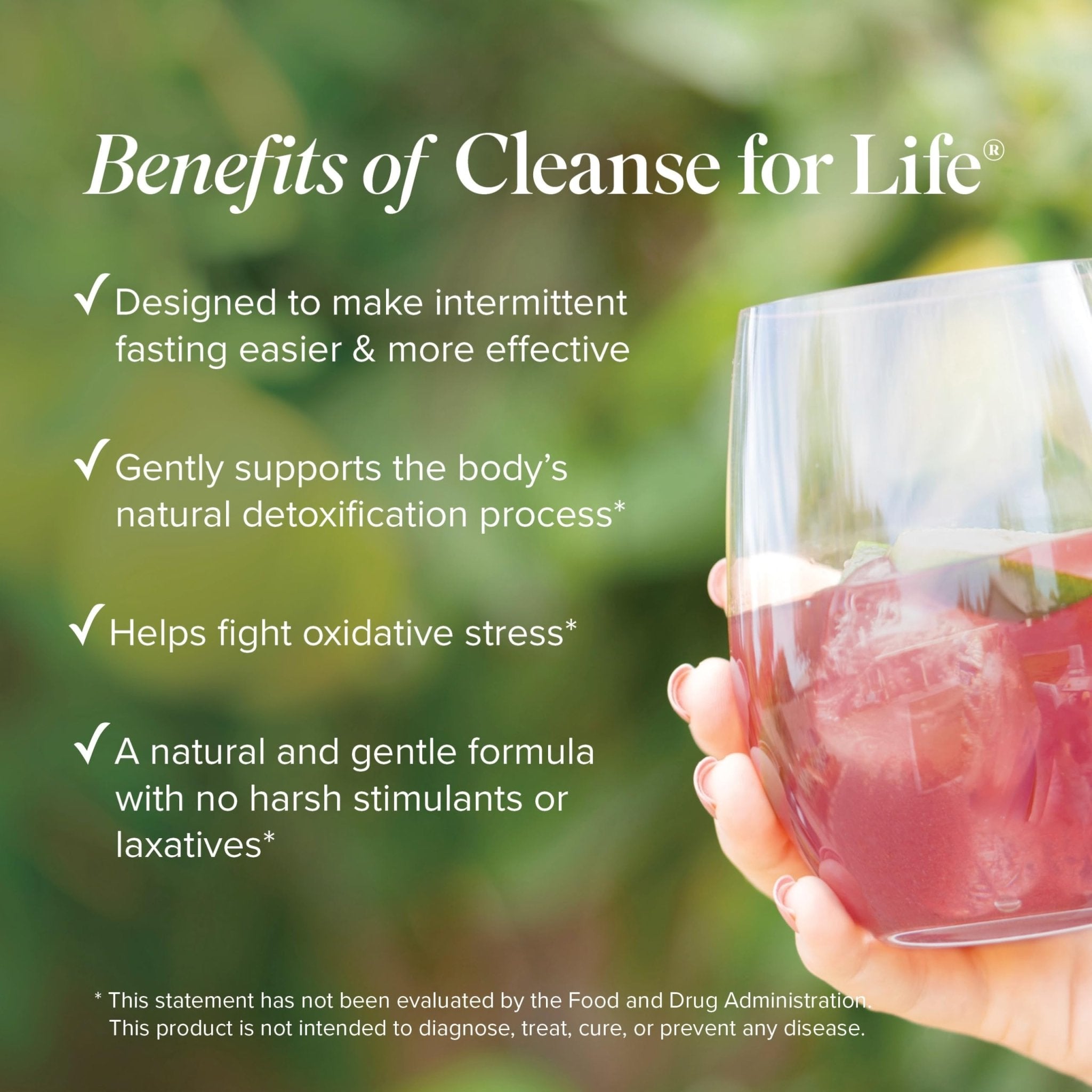 Isagenix Cleanse for Life - Powder Supplement for Cleanse Drink with No Laxatives or Diuretics - Support Metabolism with Vitamin B12 & Niacin - Natural Rich Berry -3.4 Oz (16 Servings) - TrustMedUSA