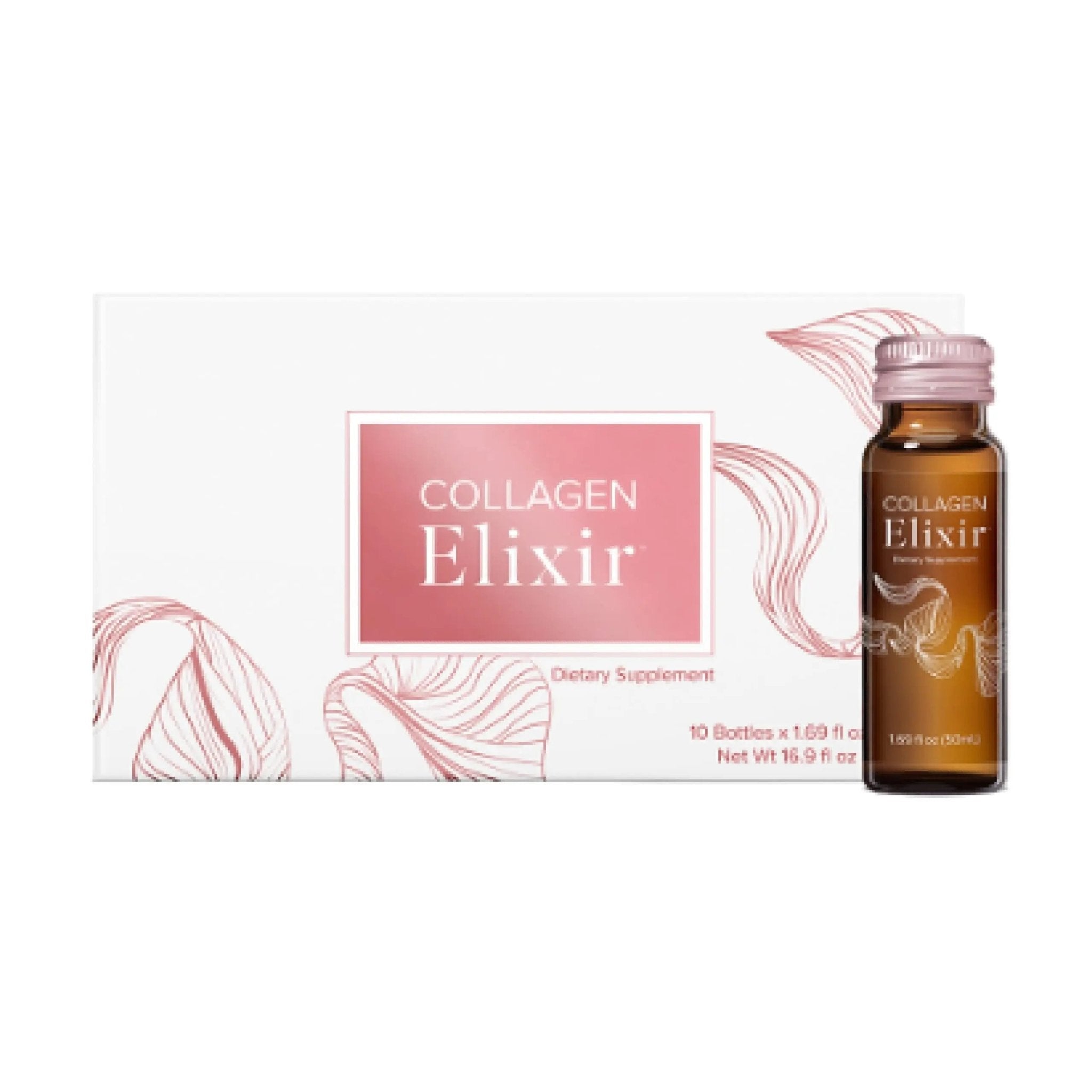 Isagenix Collagen Elixir - Collagen Drink with Marine Collagen Peptides - Liquid Collagen - TrustMedUSA