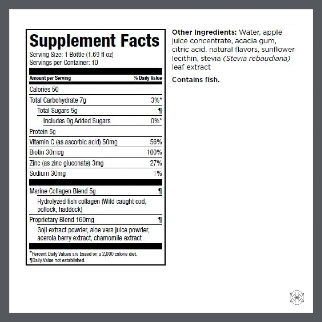 Isagenix Collagen Elixir - Collagen Drink with Marine Collagen Peptides - Liquid Collagen - TrustMedUSA