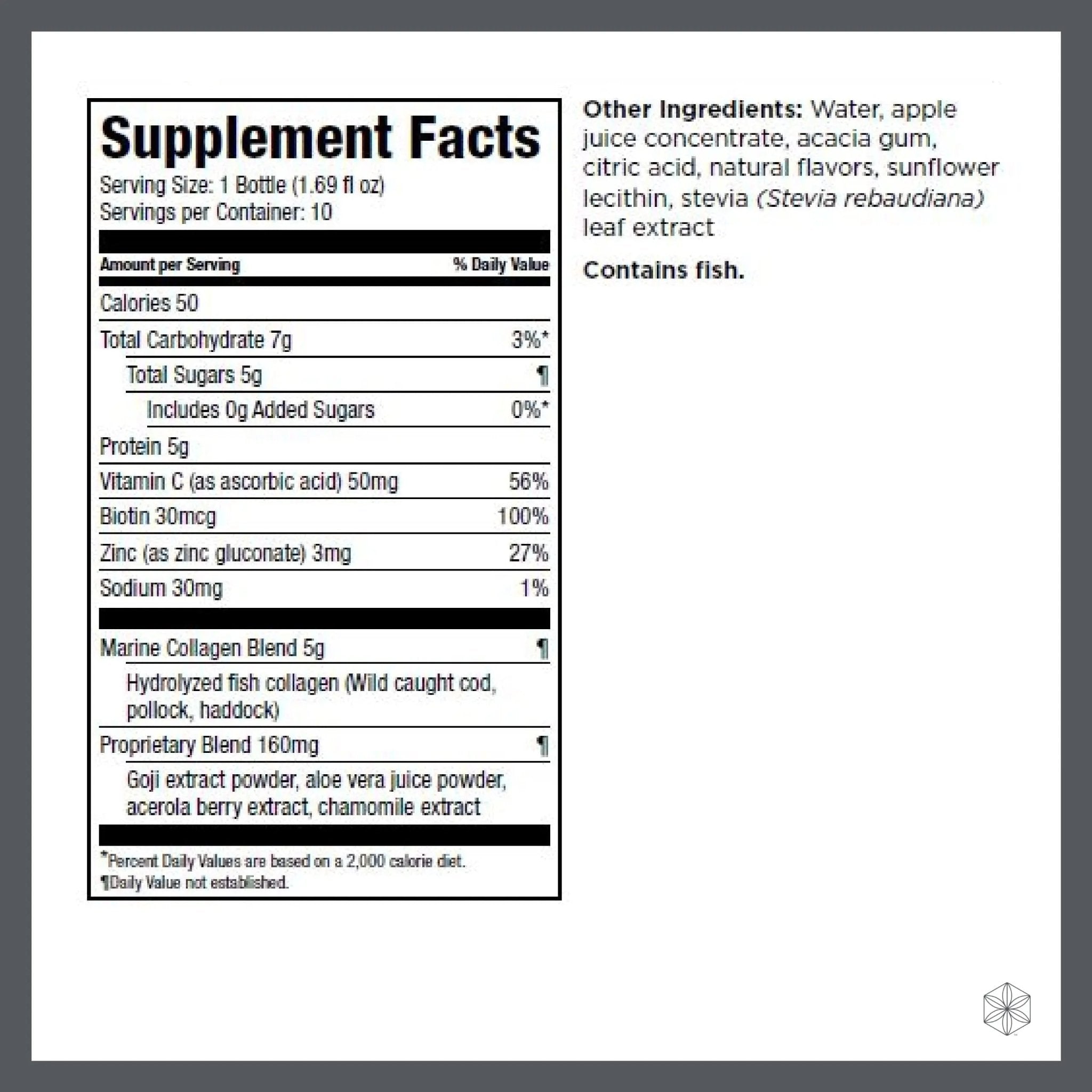 Isagenix Collagen Elixir - Collagen Drink with Marine Collagen Peptides - Liquid Collagen - TrustMedUSA