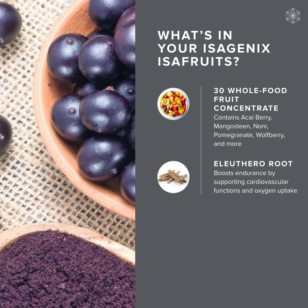 Isagenix Fruits - Phytonutrient & Superfruits Drink Mix - Health Support Supplement - TrustMedUSA