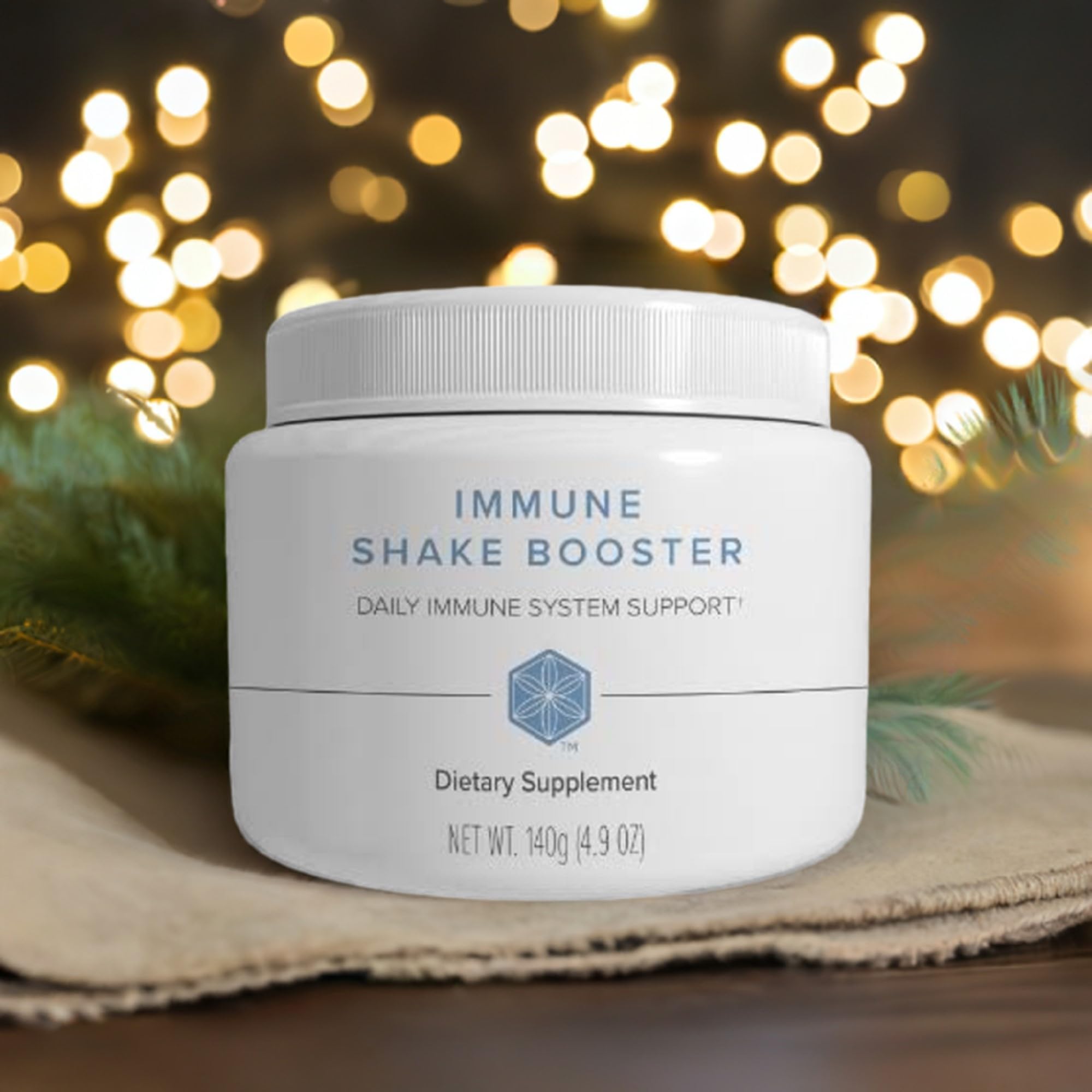 Isagenix Immune Shake Booster - Supports Healthy Immune Function with Wellmune® Beta-Glucans & Mushroom Blend - Unflavored Powder for Easy Mixing - Good Source of Fiber - No Artificial Ingredients - TrustMedUSA