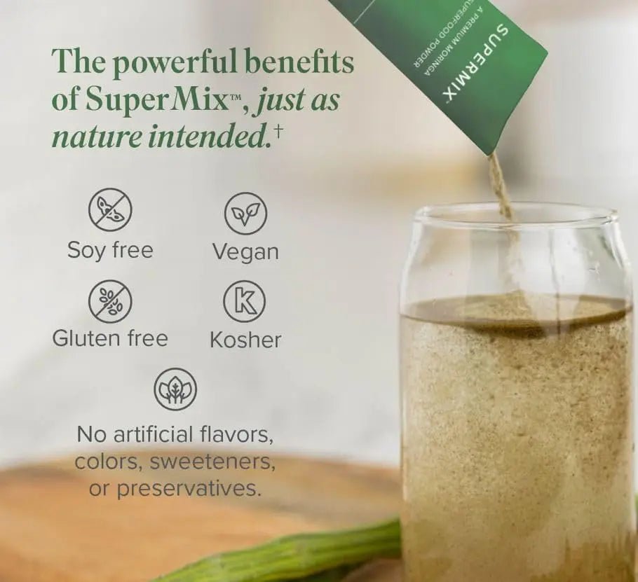 Isagenix SuperMix - Premium Moringa Superfood Powder with Phytonutrients - TrustMedUSA