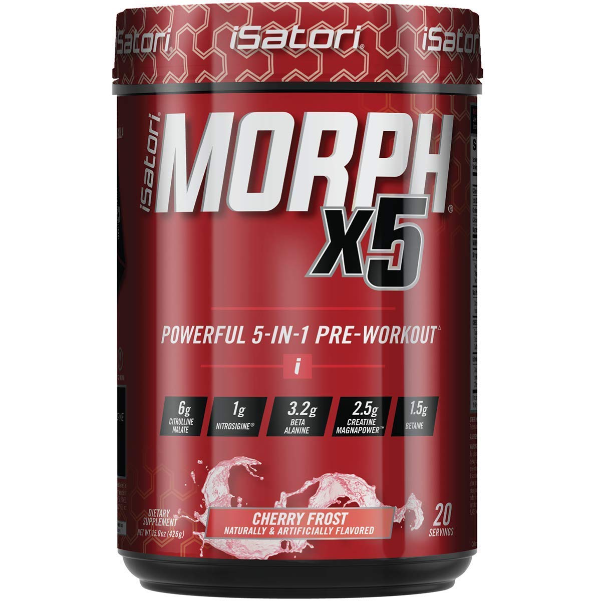 iSatori Morph Xtreme Intense Pre Workout - Bombsicle (20 Servings) Classic Blender Bottle - TrustMedUSA