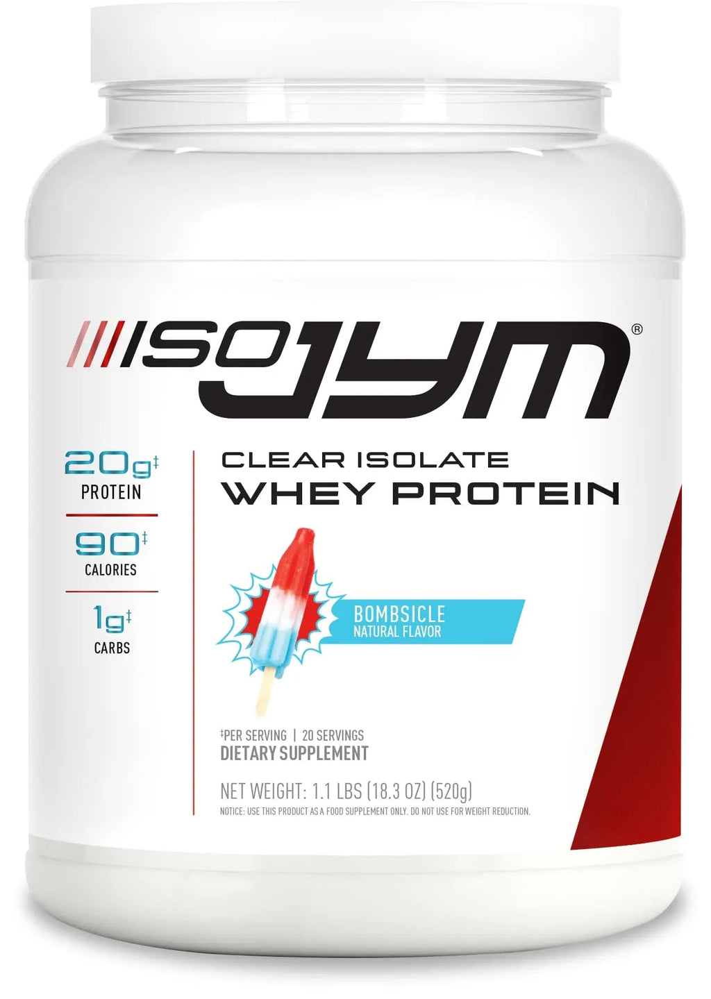 ISO JYM 20 Servings - Bombsicle - TrustMedUSA