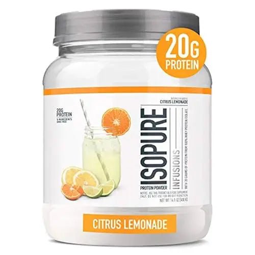 Isopure Protein Powder, Clear Whey Isolate Protein, Post Workout Recovery Drink Mix - TrustMedUSA
