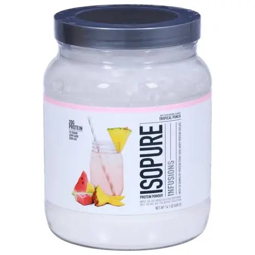 Isopure Protein Powder, Clear Whey Isolate Protein, Post Workout Recovery Drink Mix - TrustMedUSA