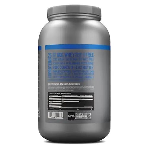 Isopure Protein Powder, Creamy Vanilla Whey Isolate with Vitamin C & Zinc for Immune - TrustMedUSA