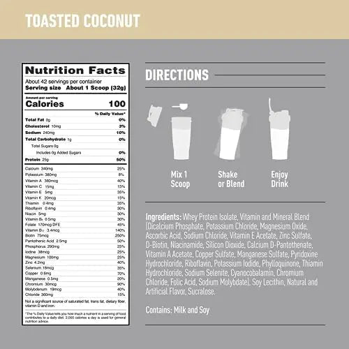 Isopure Protein Powder, Low Carb Whey Isolate with Vitamin C & Zinc for Immune Support - TrustMedUSA