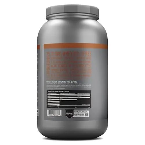 Isopure Protein Powder, Low Carb Whey Isolate with Vitamin C & Zinc for Immune Support, - TrustMedUSA