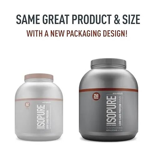 Isopure Protein Powder, Whey Isolate with Vitamin C & Zinc for Immune Support, 25g Protein - TrustMedUSA