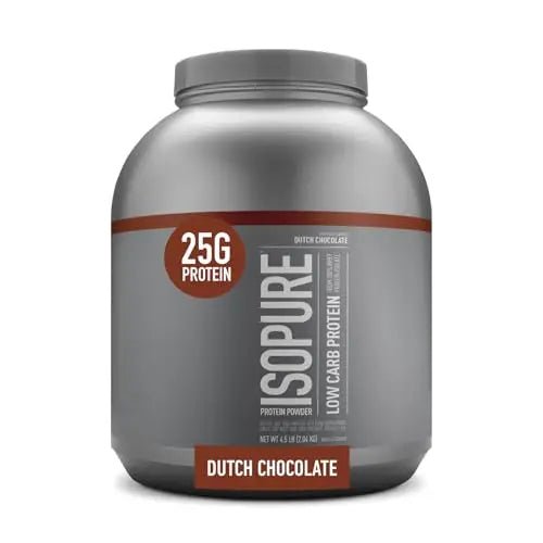 Isopure Protein Powder, Whey Isolate with Vitamin C & Zinc for Immune Support, 25g Protein - TrustMedUSA