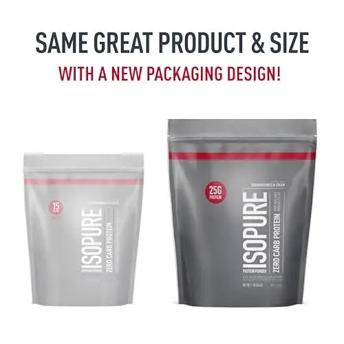 Isopure Protein Powder, Zero Carb Whey Isolate, Gluten Free, Lactose Free, 25g Protein - TrustMedUSA