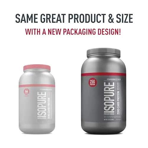 Isopure Protein Powder, Zero Carb Whey Isolate with Vitamin C & Zinc for Immune Support - TrustMedUSA