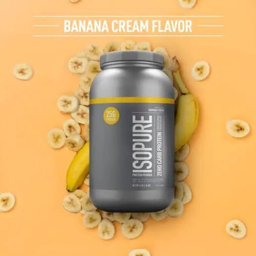 Isopure Protein Powder, Zero Carb Whey Isolate with Vitamin C & Zinc for Immune Support - TrustMedUSA