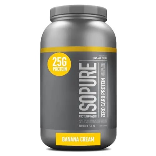 Isopure Protein Powder, Zero Carb Whey Isolate with Vitamin C & Zinc for Immune Support - TrustMedUSA