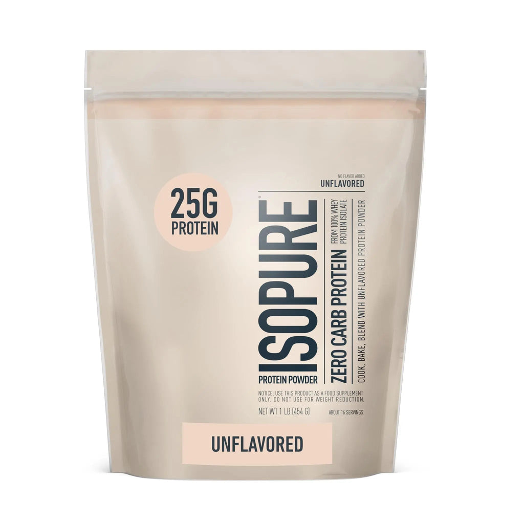 Isopure Unflavored Protein, Whey Isolate, 25g Protein, Zero Carb & Keto Friendly - TrustMedUSA