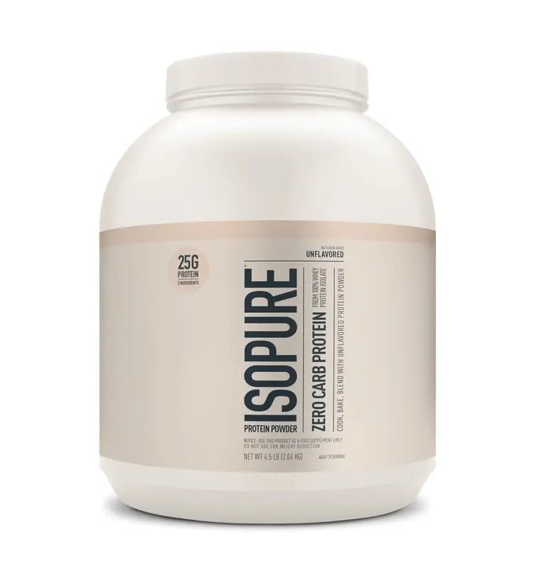 Isopure Zero Carb Unflavored 4.5lb, 70 Servings - TrustMedUSA