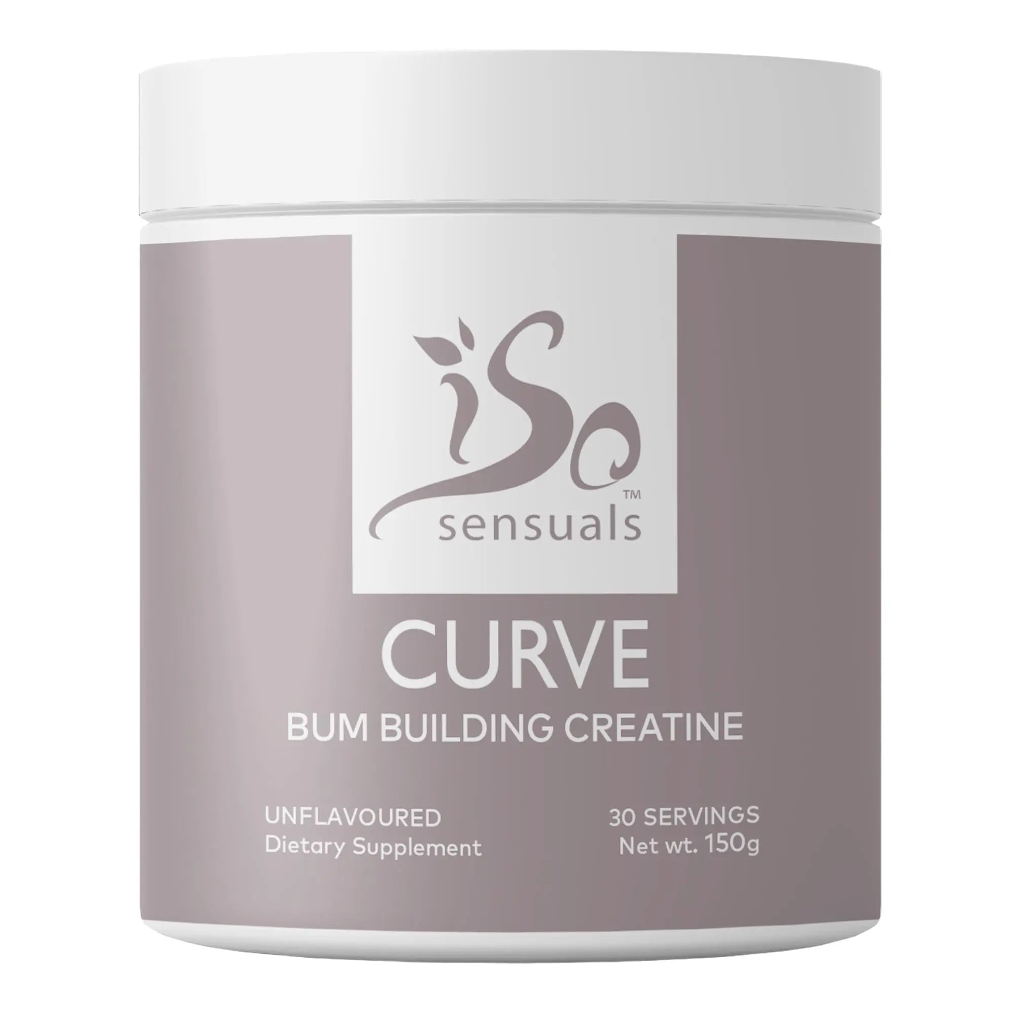 IsoSensuals Curve Bum Building Creatine - Micronized 200 Mesh for Smooth Muscle - TrustMedUSA
