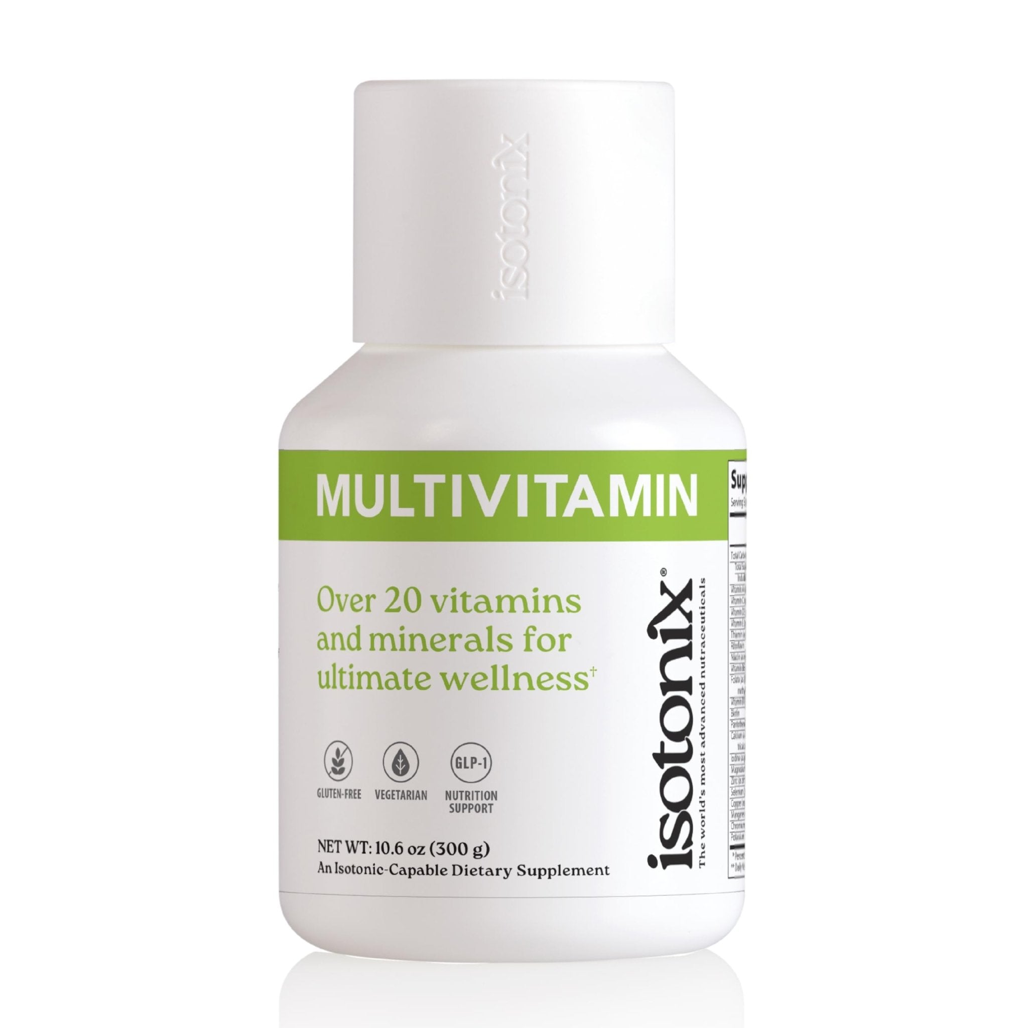 Isotonix Multivitamin Powder Without Iron – Methylated B Vitamins, Antioxidant & Mineral Support – Fast-Mix Isotonic Delivery – Vegetarian, Gluten-Free, Non-GMO – Natural Fruit Flavor – 90 Servings - TrustMedUSA