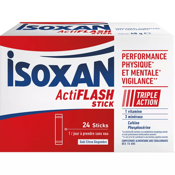Isoxan Actiflash Boosters 24 Sticks - TrustMedUSA