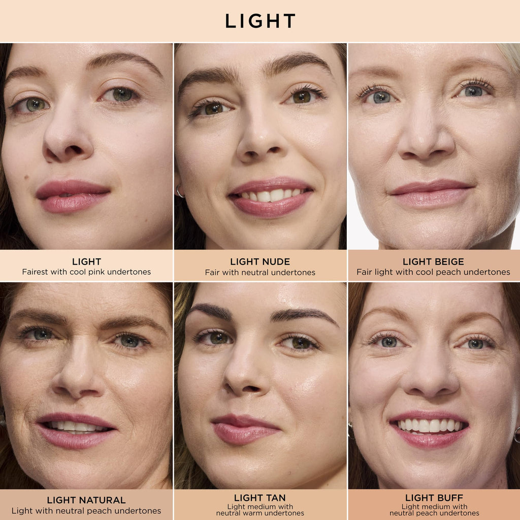 IT Cosmetics Bye Bye Under Eye Concealer (Light Nude) - Water-Resistant, Full Coverage Brightening Concealer For Dark Circles, Fine Lines, Redness & Discoloration, Anti-Aging, 24H Wear - 0.4 fl oz - TrustMedUSA