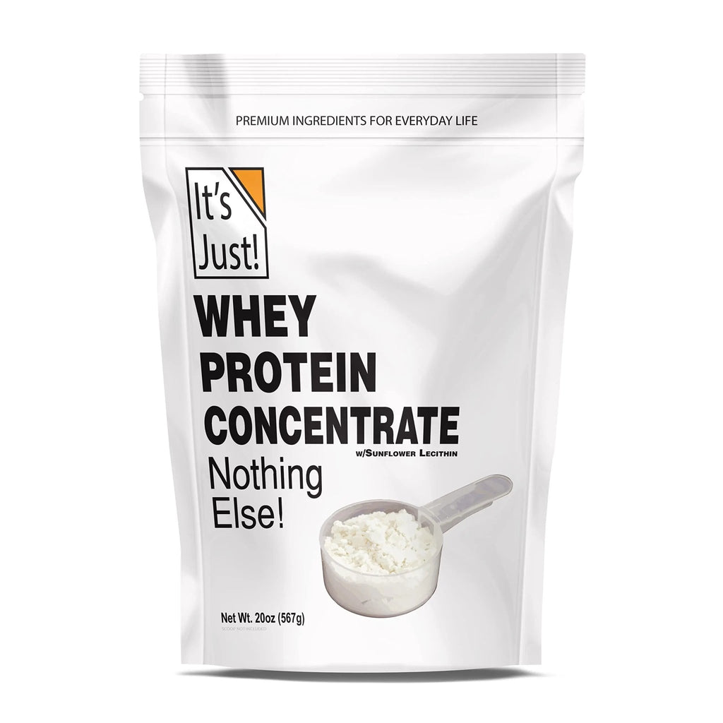 It's Just! - 100% Whey Protein Concentrate, Made in USA, Premium WPC-80, No Added - TrustMedUSA