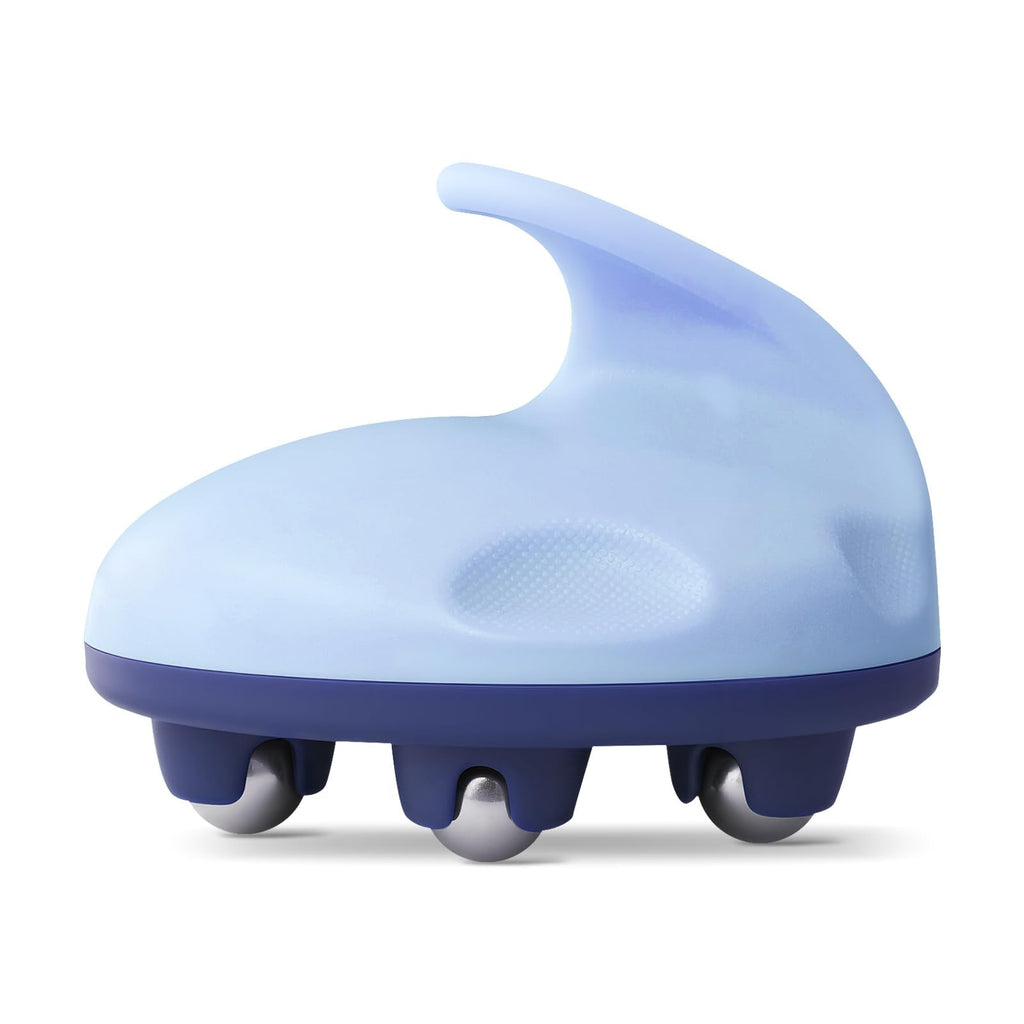 iunxkmi Lymphatic Massage Roller for Cellulite Remover Body Sculpting - Handheld Cellulite Massage Tool for Body Bloat Blood Circulation Lymphatic Drainage Blue - Maple Wellness Supplements