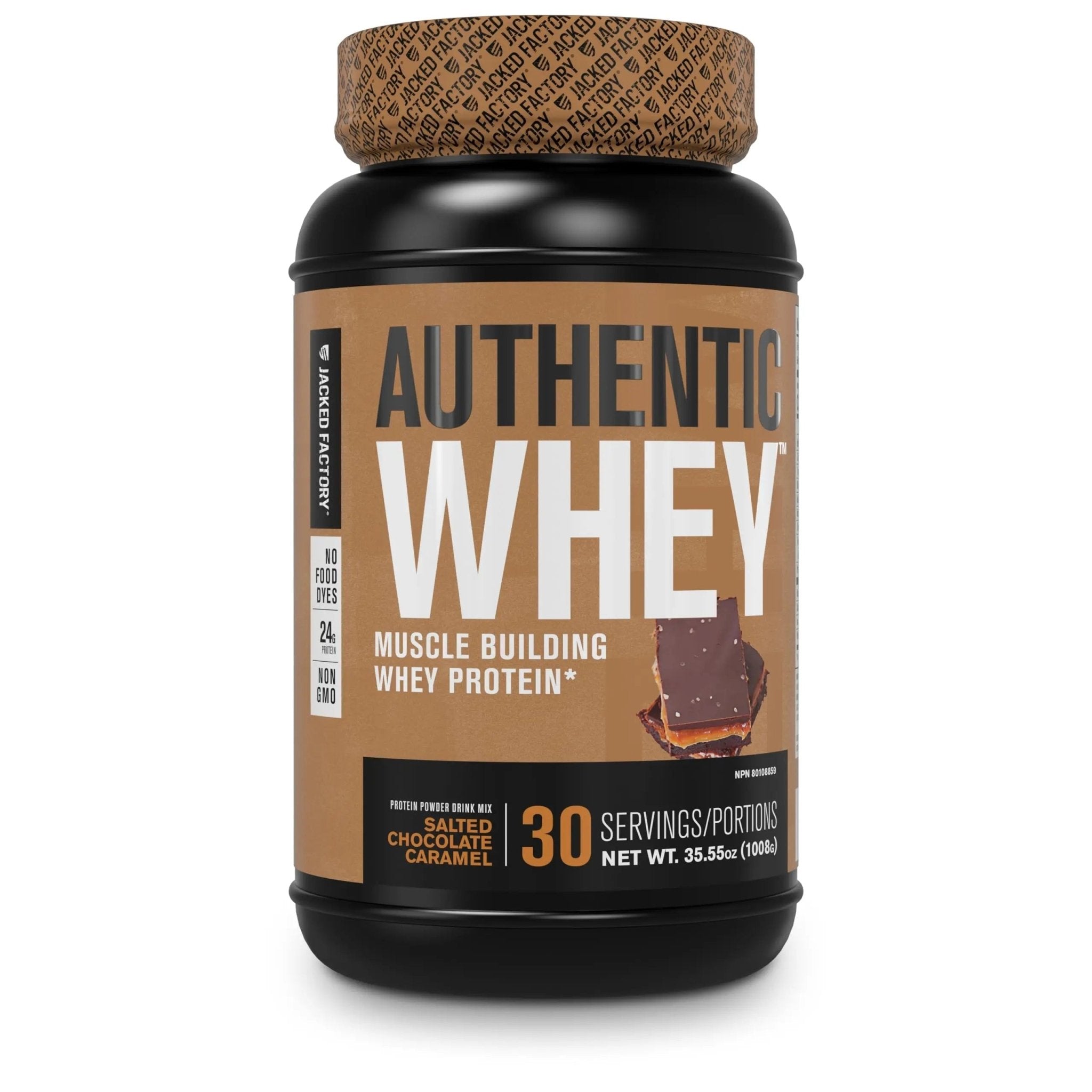 Jacked Factory Authentic Whey Muscle Building Whey Protein Powder - Low Carb - TrustMedUSA