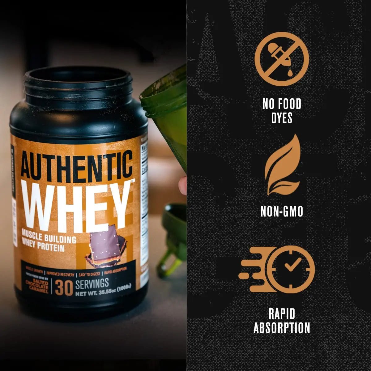 Jacked Factory Authentic Whey Muscle Building Whey Protein Powder - Low Carb - TrustMedUSA